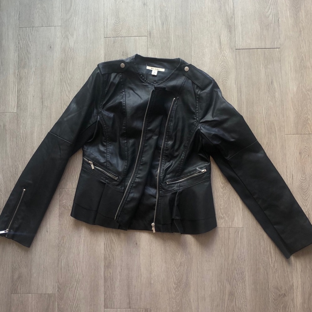 Faux Leather Jacket